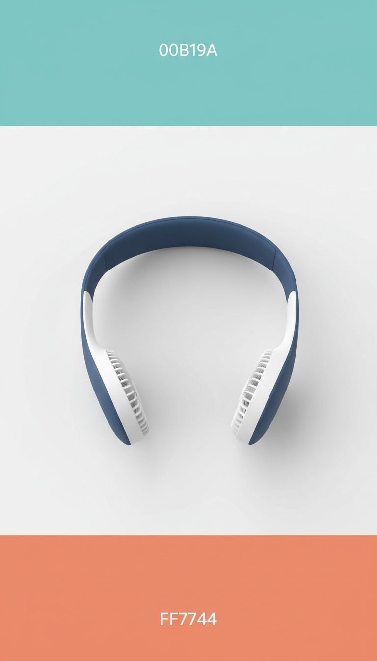 Portable Neck Fan Matte Finish
